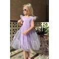 thumbnail image 5 of Oudiya Toddler Tutu Dress Little Girls Tulle Dresses Ruffle Tiered Swing Twirly Summer Sundress for Kids 2-6, 5 of 7