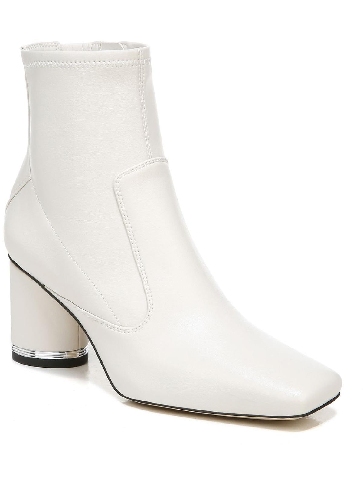 Franco Sarto Womens Pisa Booty Heel Square Toe Ankle Boots - Walmart.com