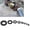 Black, variant on Suodoka 500 Pieces White Nylon Washer Set M2 to M10 Assorted Flat Washers Hardware Fasteners Accessories for Home Repair