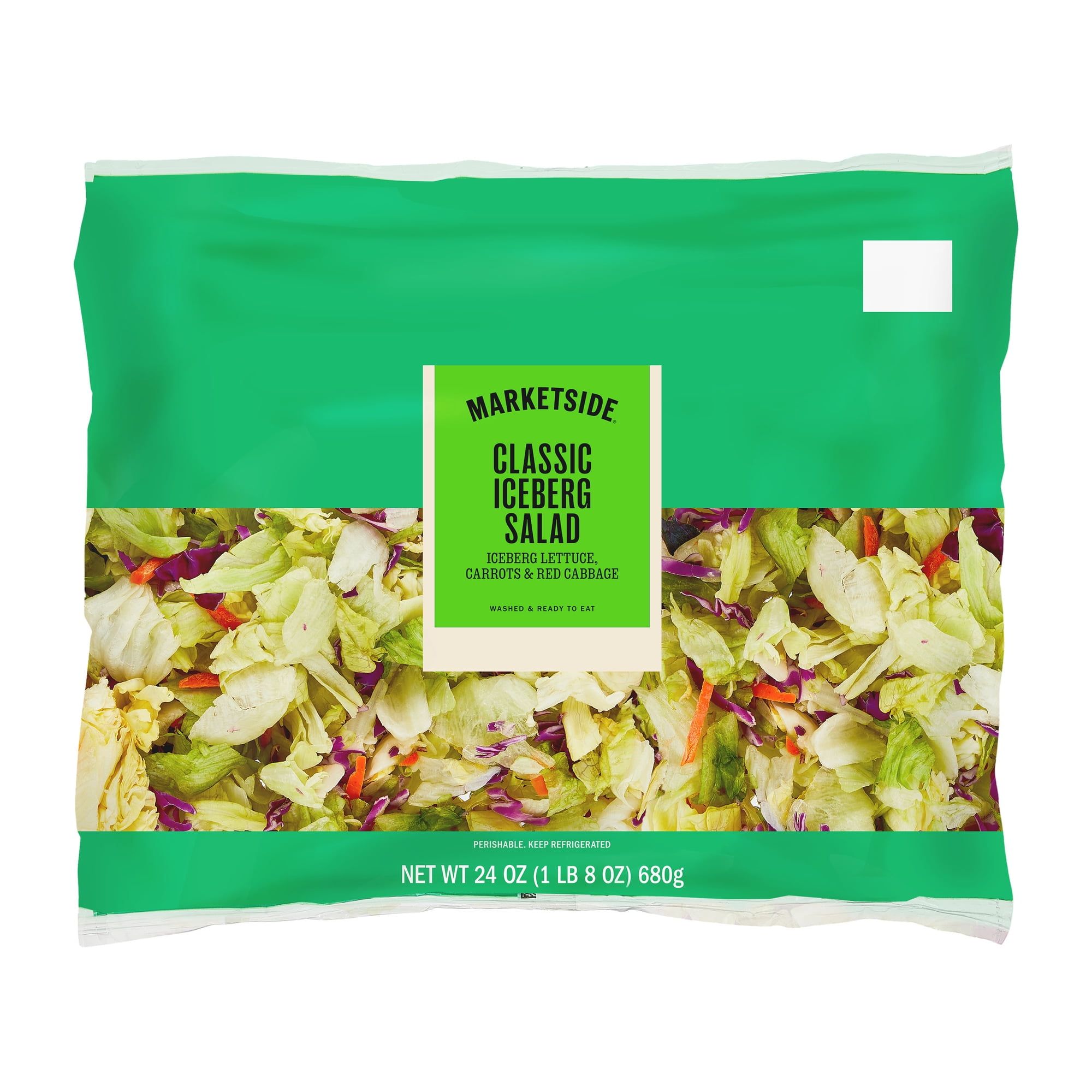 Marketside Classic Iceberg Salad, 24 oz Bag (Fresh)