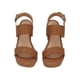 thumbnail image 2 of Zapatillas Mujer Casuales Bajas Tacón Bloque Playa Caribe Negras cafe 22, 2 of 4