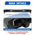 thumbnail image 6 of Modular 3-piece design Rear Bumper For 2007-2013 Toyota Tundra w/2 x 4" Pods Lights and 2 x Shackles, 6 of 10