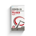 thumbnail image 2 of GenaCheck COVID-19 / Flu A+B, At-Home Respiratory Test Kit (216 Tests) | OTC Nasal Swab | Ages 2+ | Easy to Use Self-Test | Fast Results - 54 Kits, 4 Tests per Kit, 2 of 7