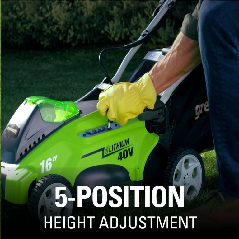 Greenworks 16 40v mower sale