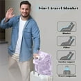 thumbnail image 6 of Clearance Sales karymi Multifunctional Travel Blanket Wearable Blanket Throw Blanket Weighted Blanket Travel Essentials 39.37x82.68 in Kitchen Decor Dorm Decor The Big Save, 6 of 6