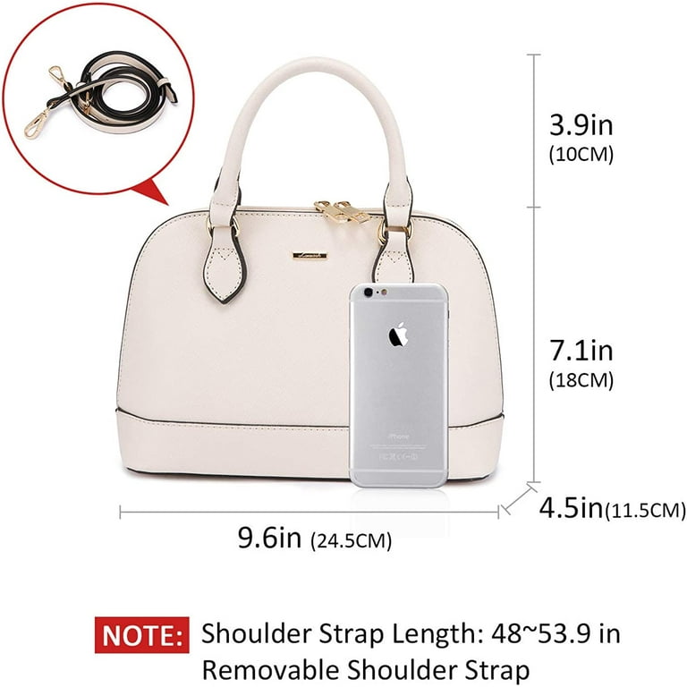 Lovevook Dome Satchel Handbags for Women, Small Crossbody Bags