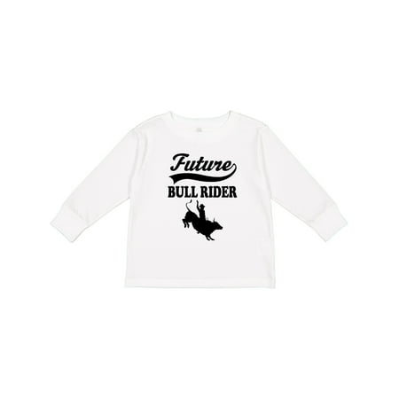 

Inktastic Future Bull Rider Rodeo Riding Gift Toddler Boy Girl Long Sleeve T-Shirt