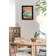 thumbnail image 3 of TrendyDecor4U MA1101-712 "Let the Journey Begin" by Marla Rae Printed Framed Wall Art, 3 of 3