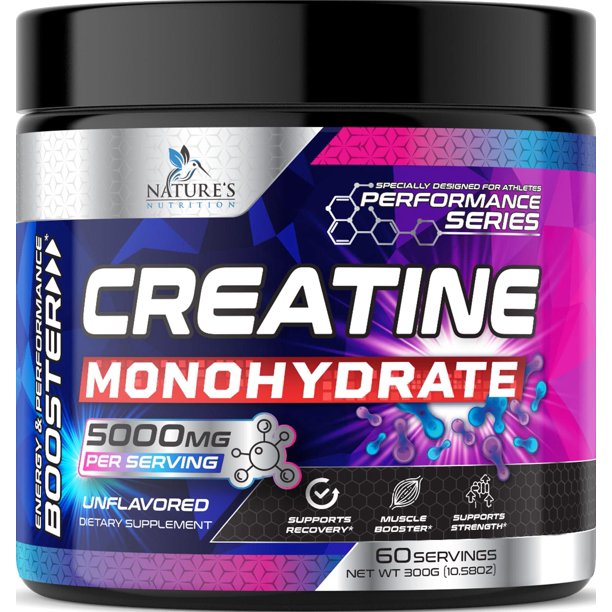 Creatine Monohydrate Micronized Powder 5000mg Per Serv (5g) Keto
