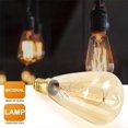 thumbnail image 4 of Vintage Bulbs E14 220V ST48 Incandescent Bulbs 25W 40W 60W Filament Retro Light For Pendant Lamp, 4 of 5