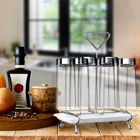 Leking Rotating Cup Mug Glass Holder Rack Stainless Steel Drying Rack Stand For Kitchen Walmart Canada