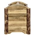thumbnail image 5 of Montana Woodworks MWGCMAGLZBRONC Glacier Country Collection Magazine Rack with Laser Engraved Bronc Design, 5 of 5