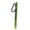 Green, variant on Suodoka Fly Fishing Water Thermometer Stream Temperature Measurement Tool with Carabiner Anti-Collision Metal Casing Dual Scale Outdoor Fishing Gear, Black