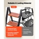thumbnail image 5 of Escalera de 3 peldaños VEVOR, taburete plegable con pedal ancho antideslizante y empuñadura cómoda, ligera, con capacidad de 150 kg, soporte portátil de aluminio para plantas, multiusos para adultos, 5 of 9