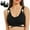 Black#1, variant on 2 Pack Bras for Women Wireless Jelly Plus Size Supportive Seamless Bralettes Full Coverage Push Up Comfortable No Underwire Tshirt Bras