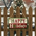 thumbnail image 4 of Christmas Hanging Wooden Sign Christmas Coffee Wall Decor Wood Christmas Tree Ornament Candy Door Sign Xmas Hanging Wood Sign for Christmas Holiday Kitchen Home Coffee Party Decoration, 4 of 8