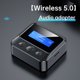 thumbnail image 4 of Adaptador Bluetooth 3.5mm .0 Navegación sin Cancelación de ruido Pantalla digital Interfaz AUX Transmisor estéreo inalámbrico para altavoces Sunnimix  Adaptador bluetooth, 4 of 8