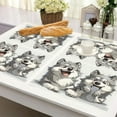 thumbnail image 4 of Placemats for Dining Table Dog Placemat 18X12 Heat Non-Slip, 4 of 6