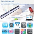 thumbnail image 5 of Escáner Portátil A4 Handheld Hd Document Jepg Pdf Document Businessman Graduates Students Vogacara EL013654-01, 5 of 5