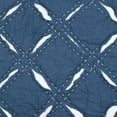 thumbnail image 2 of Parker Indigo Cotton Euro Sham 26" x 26", 2 of 3