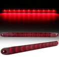 thumbnail image 4 of cciyu 2x 15"11LED Red Trailer Light Bar Turn Signal Light Tail Brake Stop Bar Truck Trailer Marker ID Bar Red Len Waterproof Brake Strip Red Light for Marine Boats Golf Cart Offroad Truck RV UTV, 4 of 4