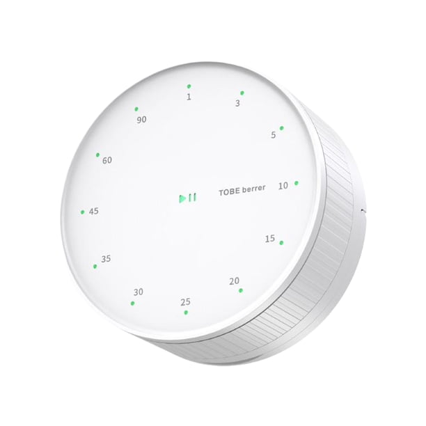 Temporizador magnético Inteprter 90 minutos ABS pantalla digital blanco
