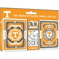thumbnail image 2 of MasterPieces Officially Licensed NCAA Tennessee Volunteers 2-Pack Playing cards & Dice set for Adults, 2 of 4