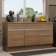 thumbnail image 2 of Mueble de Cocina Madesa Glamy 150 cm 2 Cajones 2 Puertas (Con Tablero) Marrón, 2 of 5