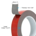 thumbnail image 2 of Uxcell Double Sided Adhesive Tape, 1INx16FT Waterproof Mounting Foam Tape Heavy Foam Tape for Car Outdoor Home, 2 of 5