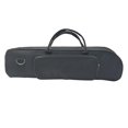 thumbnail image 4 of USHOBE Black Oxford Cloth Trumpet Backpack with Scratch Resistant Padding and Convenient Carry Strap, 4 of 8
