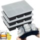thumbnail image 1 of 3 Pcs Ice Cube Mold, Large Ice Cube Tray with Lid, Stackable and Dishwasher Safe, Silicone for Whiskey, Cocktails and Baby Snacks Drinks, BPA Free, 1 of 5