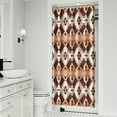thumbnail image 2 of 36x72 Inches Ethnic Vintage Shower Curtain Bohemian Chic Polyester Tribal Pattern Bathroom Decor, 2 of 5