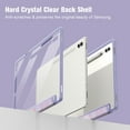 thumbnail image 6 of Fintie Shockproof Case for Samsung Galaxy Tab S10 Ultra 2024/ S9 Ultra 2023/ S8 Ultra 2022 14.6 Inch, Hybrid Slim Cover Clear Transparent Back Shell w/ S Pen Holder, Auto Wake/Sleep, 6 of 9