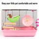 thumbnail image 5 of Linda hamaca para hámster, cama colgante con animales pequeños, 5 of 5