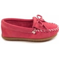 thumbnail image 3 of Minnetonka Children's Kilty Hardsole Moccasin, Hot Pink 9 Little Kid, 3 of 5