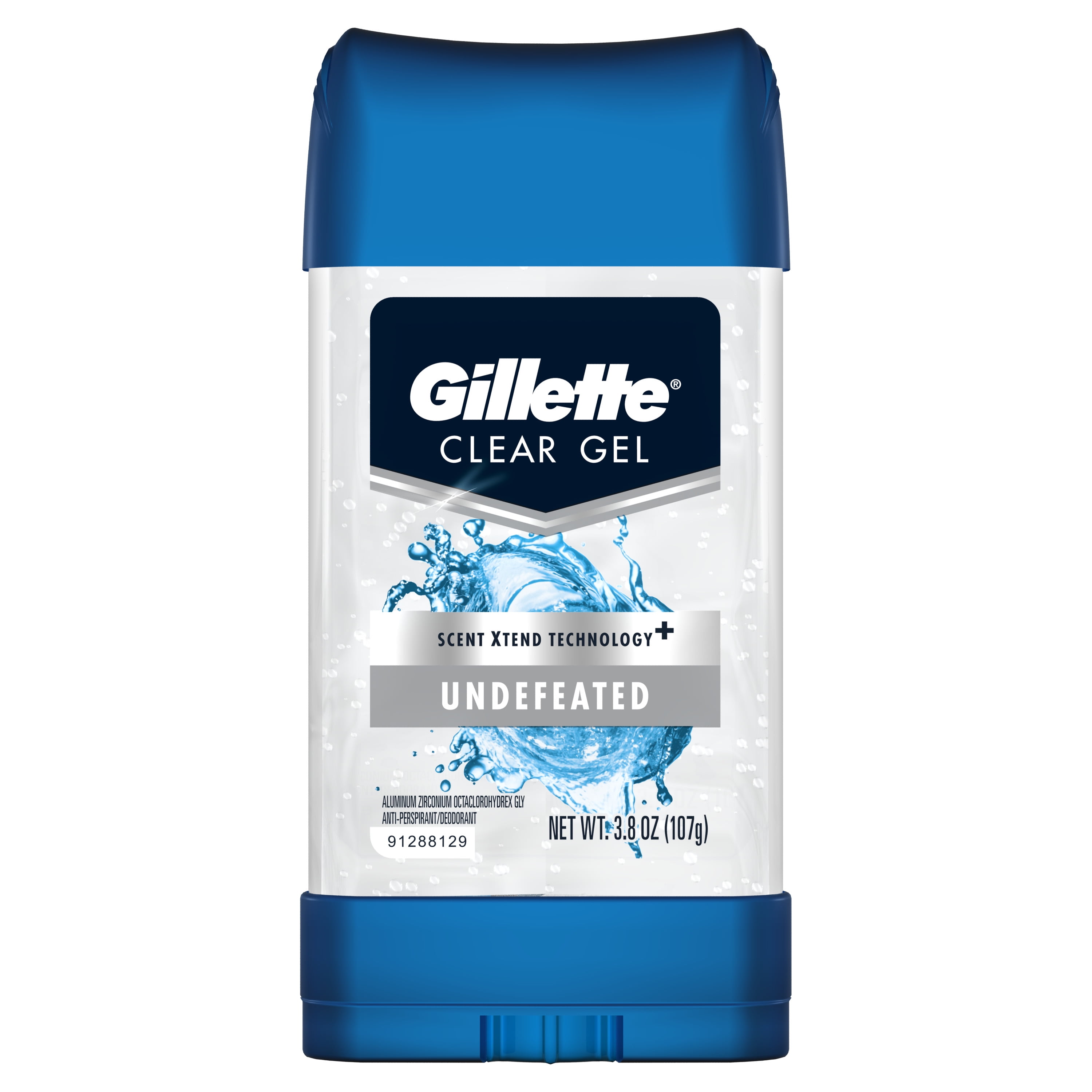 Gillette Gillette Undefeated Clear Gel Men's Antiperspirant and