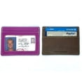 thumbnail image 3 of Genuine Leather Slim Wallet 2 Credit Card Case Sleeve Minimalist Front Pocket ID Holder, 3 of 9
