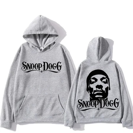 FEMBOY Snoop Dogg Hoodie Back Printing Hooded Grunge Comfortable Sweatshirt Hip Hop Clothes Fleece Pullovers