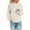 Beige, variant on Knit Sweaters for Women Casual Ribbed Long Sleeve Hight Neck Shirts Oversized Pullover Tops Sweater Winter Shirts Going Out Tops Casual 2025 Outerwear
