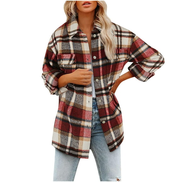 Women's Plaid Flannels