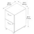thumbnail image 3 of Bush Furniture Series C Two-Drawer File Cabinet, 3 of 7