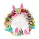thumbnail image 2 of Decoraciones de Pascua, cinta de guirnalda pensión de puerta de guirnalda de primavera, se puede usar en interiores y exteriores, D Sunnimix Guirnalda de puerta de Pascua, 2 of 8