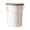 White, variant on Wall Trash Can Waste Bin Container With Lid For Motorhome Campers Trailer Caravans Boat Use 10 Liter ABS Bin White