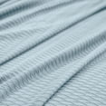 thumbnail image 5 of Superior Diamond Weave Cotton Blanket All Season Bed Blankets, California King, Aqua, 5 of 12