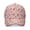 Cow and Star Pink Pattern, variant on Cow and Strawberry White Pattern Baseball Cap, Sports Sun Cap with Snap Closure & Sweatband, Breathable Eyelets Gifts for Unisex Men Women