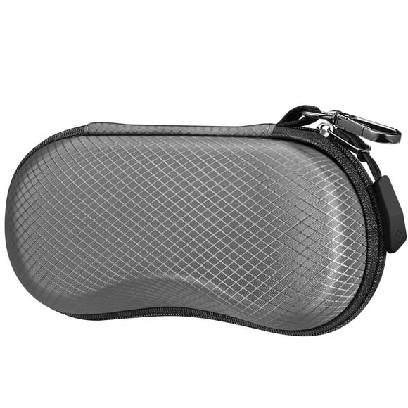 Funda para gafas de sol Fintie Hard EVA Shell a prueba de golpes, color gris oscuro