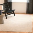 thumbnail image 3 of Safavieh Abstract Delia Distressed Wool Area Rug, Ivory/Brown, 2'3" x 4', 3 of 12