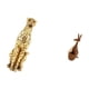 thumbnail image 5 of Escultura De Guepardo Dorado, Figura Decorativa Para Centro De Mesa, Adorno Para Oficina, Hogar, Dormitorio, Estantería, Recuerdo De Fiesta, 5 of 6