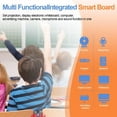 thumbnail image 4 of JYXOIHUB 55 Inch Digital Whiteboard, 4K Touch Screen Smart Board for Teaching, Presentations & Meetings(Include Wall Mount), 4 of 8