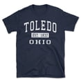 thumbnail image 1 of Toledo Ohio Classic Established Men's Cotton T-Shirt, 1 of 1